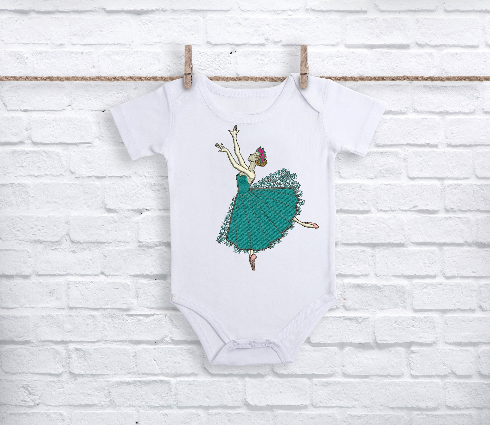 ballerina ballet dancer machine embroidery file design 4x4 hoop ballerina ballet dancer machine embroidery file design 4x4 hoop
