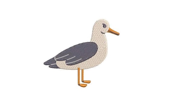 Machine Embroidery Seagull -  SeagullMachine Embroidery File design - 4x4 inch hoop
