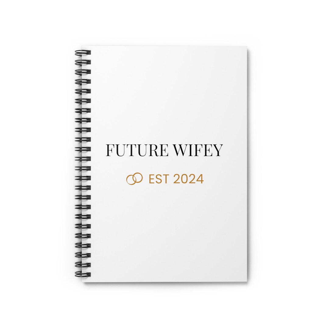 Spiral Notebook Ruled Line, Wedding Notebook, Planning Notebook, Event ...
