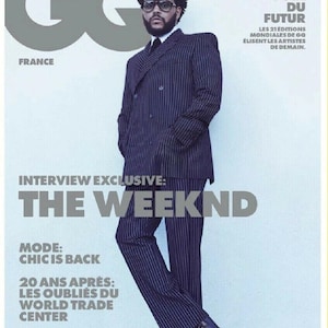 GQ Magazine France 2021 #152 The Weeknd - PRINTED - In stock, ready to ship!