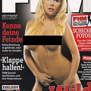 FHM Magazine Duitsland 2005-06 Gina Wild Tera Patrick Tawny Roberts - GEDRUKT - Op voorraad, klaar voor verzending!
