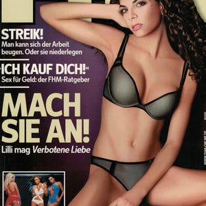 FHM Magazine Germany 2007-09 Lilli Hollunder Bea Mester Torrie Wilson Maria Candice - PRINTED - In stock, ready to ship!