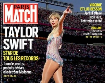 Paris Match Magazine Frankrijk 2023 #3878 Taylor Swift
