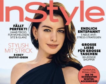 InStyle Magazine Germany 2020-12 Anne Hathaway