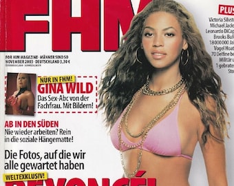 FHM Magazine Allemagne 2003-11 Beyoncé