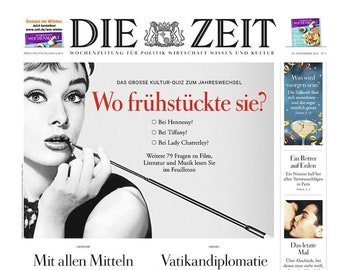 Die Zeit Magazine Germany 2024-01 Audrey Hepburn