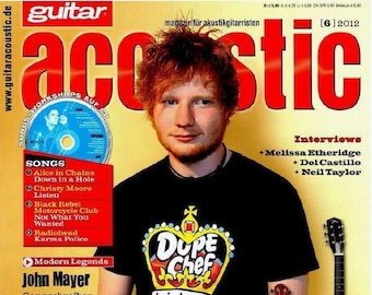 Gitaarakoestisch tijdschrift Duitsland 2012-06 Ed Sheeran