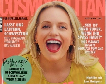 Cosmopolitan Magazine Germany 2021-11 Elisabeth Moss