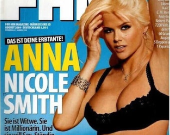 FHM Magazine Germany 2004-08 Anna Nicole Smith