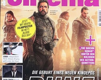 Cinema Magazine Germany 2021-08 Dune Jason Statham Scarlett Johansson