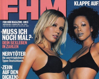 FHM Magazine Germany 2001-02 Meierhenrich Schwarz Anastacia