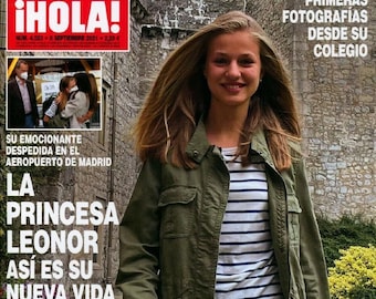 Hola Magazine Spain 2021 #4023 Leonor Princesss of Asturias Chris Hemsworth