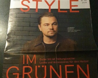 Focus Style Magazine Allemagne 2020-03 Leonardo DiCaprio