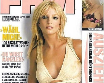 FHM Magazine Germany 2002-04 Britney Spears Shakira Alicia Keys