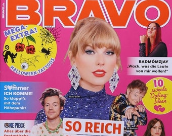 Bravo Magazine Germany 2023-12 Taylor Swift Harry Styles Ed Sheeran Selena Gomez