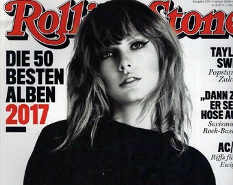 Rolling Stone Magazine Duitsland 2018 #279 Taylor Swift AC/DC Glen Hansard