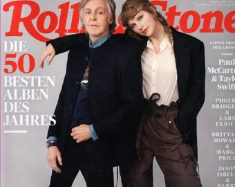 Rolling Stone Magazine Germany 2021 #315 Paul McCartney Taylor Swift