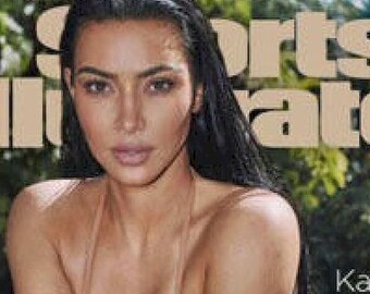 Edición de traje de baño de Sports Illustrated Alemania 2022 Kim Kardashian - IMPRESO - ¡En stock, listo para enviar!