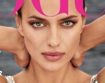 Fashion Magazine Vogue Russia Cover Irina Shayk-iconic