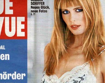 Revista Neue Revue Alemania 1998-08 Claudia Schiffer - IMPRESO - ¡En stock, listo para enviar!