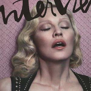 Interview Magazine Germany 2015-03 Madonna Cover #1