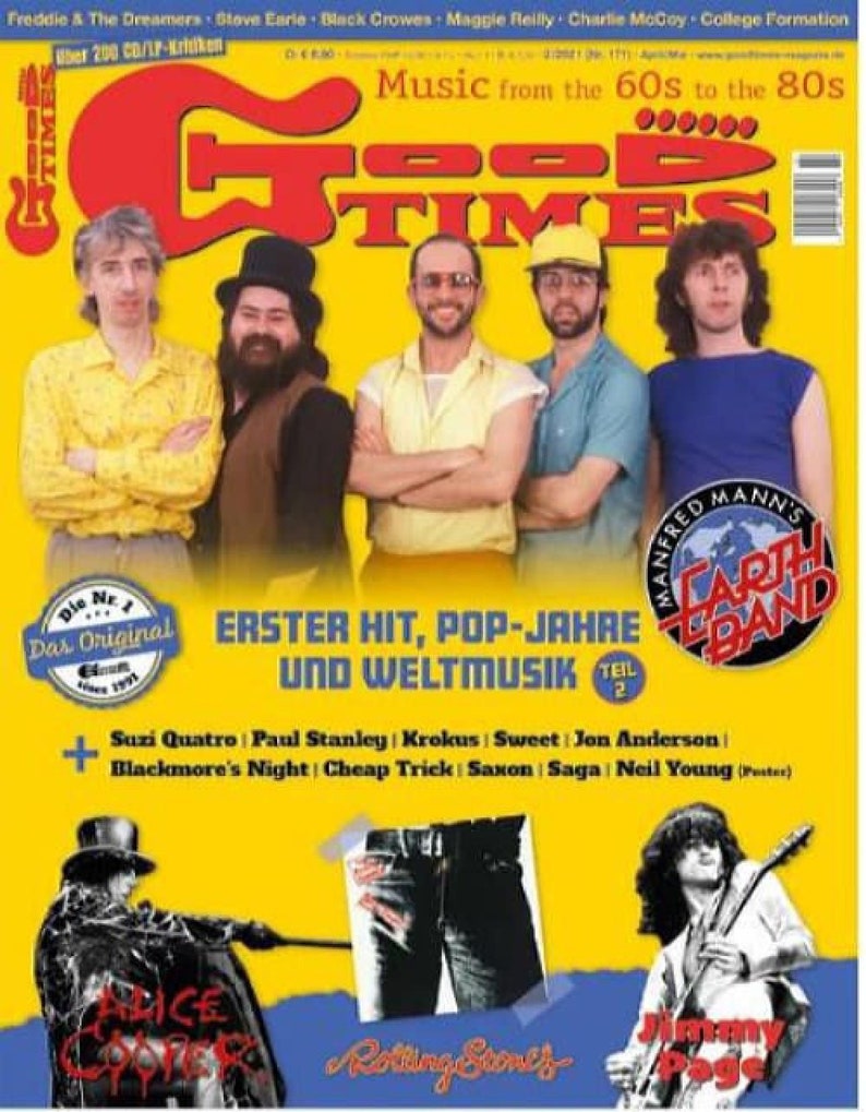 Good Times Magazine Germany 2021-02 Manfred Manns Earth Band