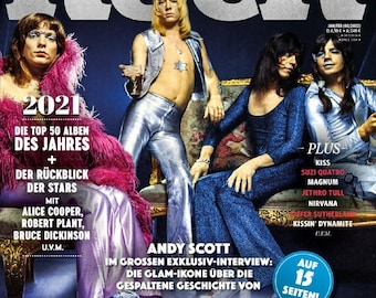 Classic Rock Magazine Germany 2022 #106 Sweet Glam Rock Andy Scott Jethro Tull