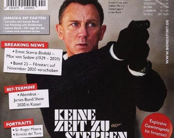 Bond Spirit Magazine Germany 2020 #4 Daniel Craig James 007