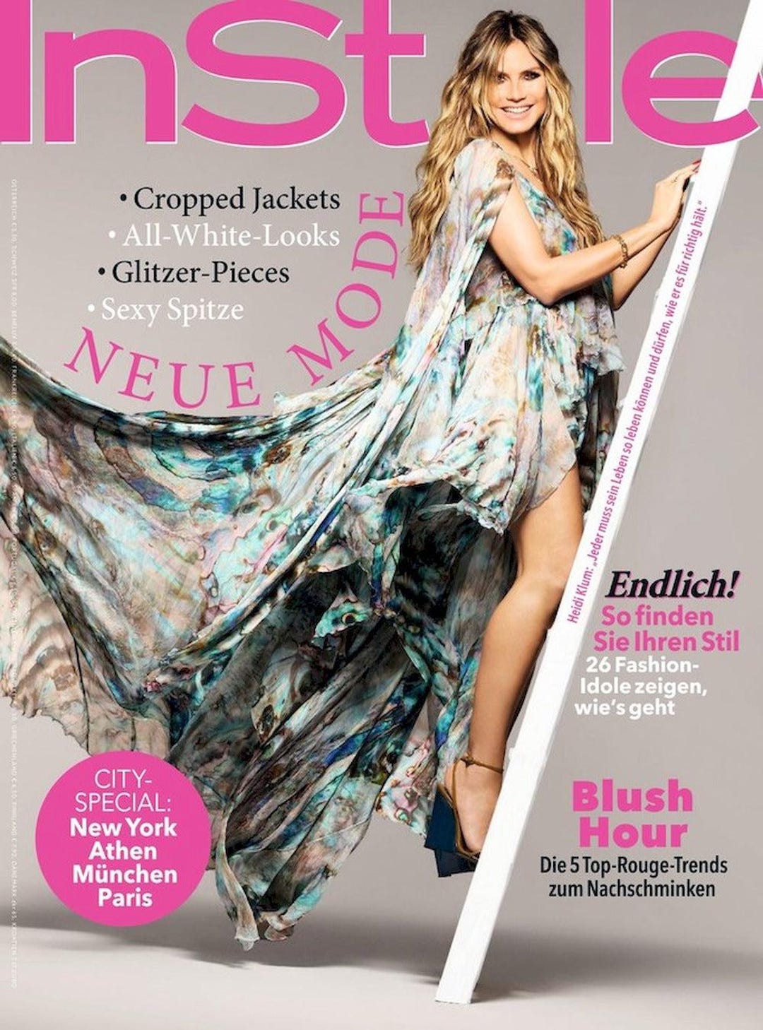 Instyle Magazine Germany Instyle Magazine Germany 2025-03 Heidi Klum - PRINTED - in Stock, Ready ...