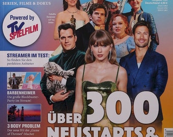 Stream It Magazine Duitsland 2024-01 Taylor Swift Barbenheimer Squid Game 3 Lichaamsprobleem