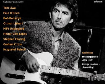 Rivista di chitarra acustica Germania 2009-05 George Harrison