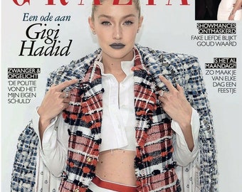 Grazia Magazine Netherlands 2023-01 Gigi Hadid
