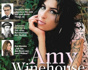PM Biography Magazine Germany 2013-04 Amy Winehouse Eva Mendez