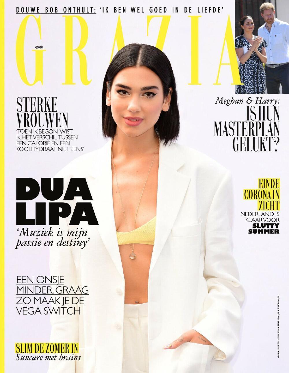 Grazia Magazine Netherlands 2021-08 Dua Lipa
