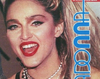 Bravo Star Album Magazine Germany 1986 Madonna I
