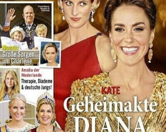 Frau im Spiegel Royal Magazine Germany 2022-02 Kate Diana Mette-Marit Maxima