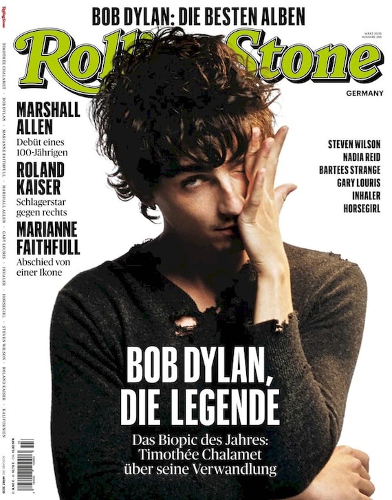Timothee Chalamet, Bob Dylan, Roland Kaiser, Marshall Allen