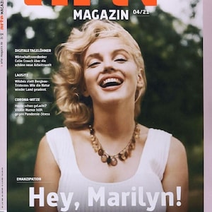 Arte Magazine Germany 2021-04 Marilyn Monroe image 1