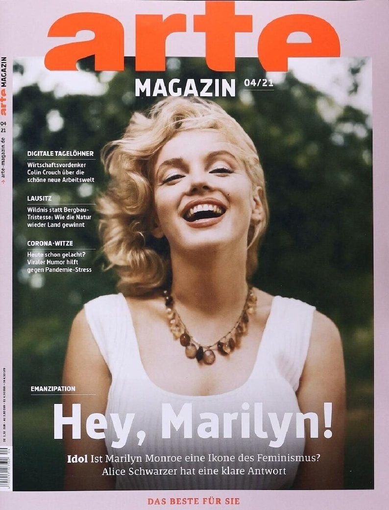 Arte Magazine Germany 2021-04 Marilyn Monroe image 1