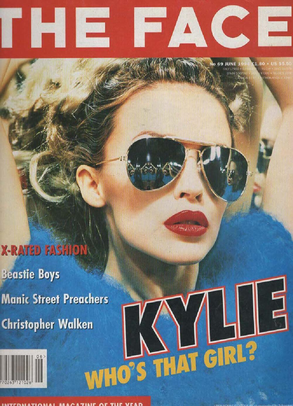 The Face Magazine UK 1994 #69 Kylie Minogue - Original Print Issue