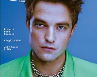 GQ Magazine Germany 2022-01 Robert Pattinson Cover 1
