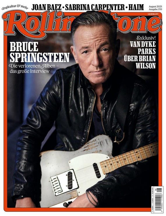 Rolling Stone Magazine Germany 2025-08 Bruce Springsteen +