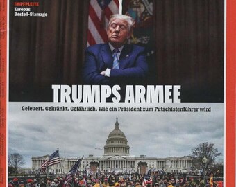 Der Spiegel Magazine Germany 2021-02 Donald Trump Army