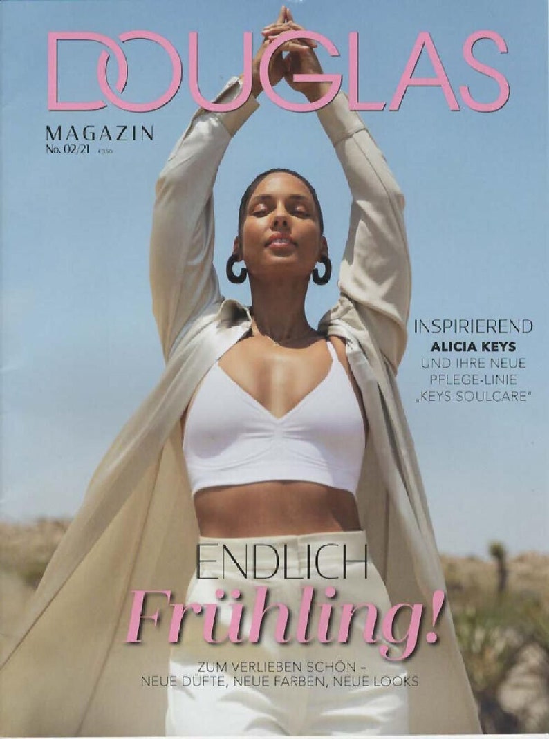 Douglas Magazine Germany 2021-01 Alicia Keys