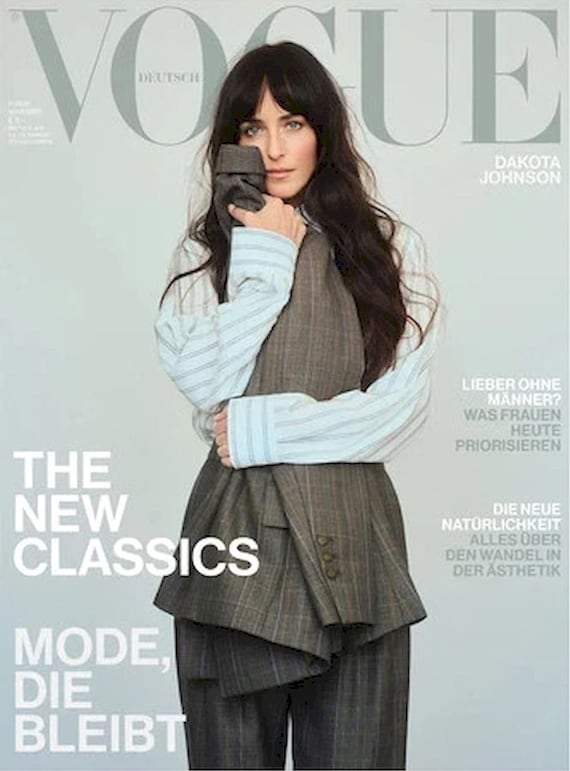 Dakota Johnson Vogue Magazine Germany 2025-11 - Original Print