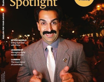 Business Spotlight Magazine Allemagne 2021-06 Borat Sacha Baron Cohen
