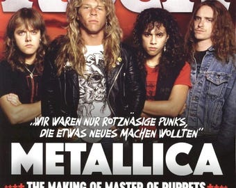 Metallica Damaged Justice Tour 88-89 Original Vintager 1980's