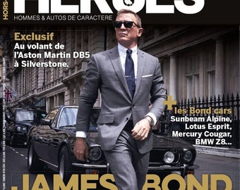 Auto Heroes Hors Serie Magazine France 2021 #3 Daniel Craig James Bond 007