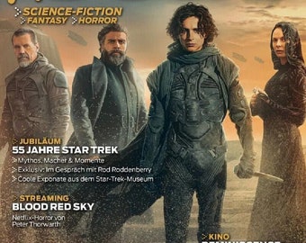 Geek Magazine Germany 2021 #56 Dune Timothée Chalamet Rebecca Ferguson