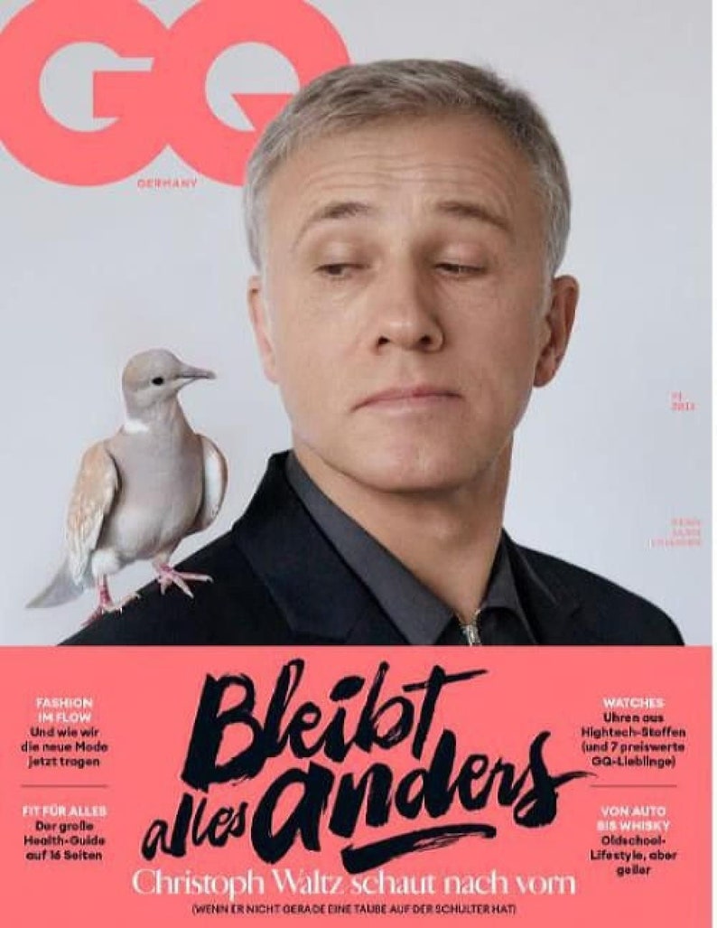 GQ Magazine Germany 2021-01 Christoph Waltz